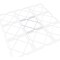 Ekena Millwork Large Kiowa Decorative Fretwork Wall Panels in Architectural Grade PVC, 23 3/8"W x 23 3/8"H x 3/8"T WALP24X24KWA - alternate 2